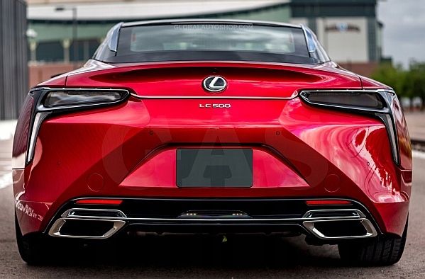 Lexus LC500 -Chromowane Listwy Grill Chrom Atrapy Zderzaka Tuning zdjęcie 1