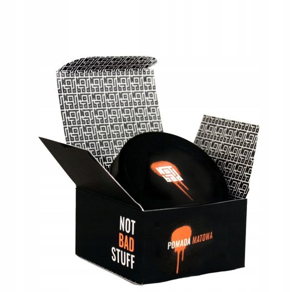 Matowa Pomada Do Włosów NOT BAD STUFF MATT POMADE 100ml zdjęcie 2