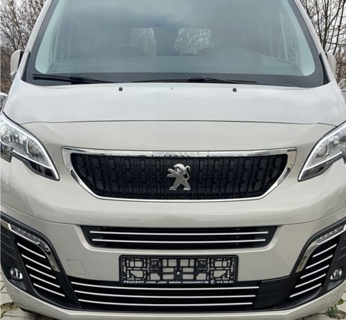 Peugeot EXPERT - Listwy CHROM GRILL Zderzak Atrapa na Arena.pl