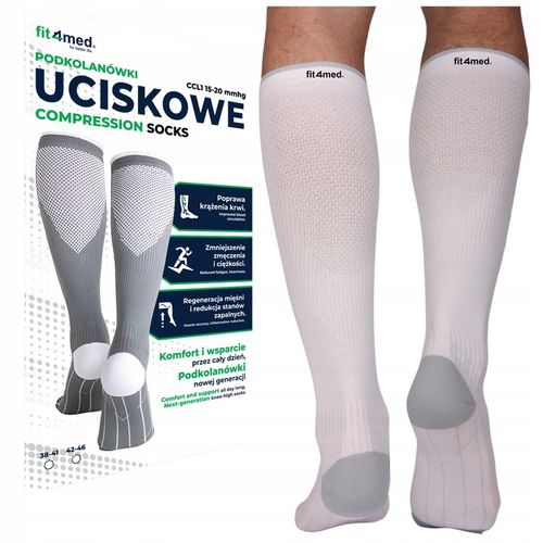 SKARPETY KOMPRESYJNE PODKOLANÓWKI UCISKOWE PRZECIWŻYLAKOWE ŻYLAKI na Arena.pl