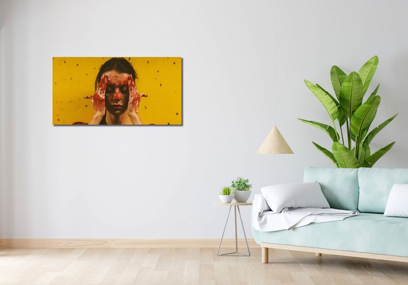 Obraz 100x50cm Dotyk Ekspresji Własnej zdjęcie 2