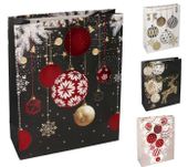 TOREBKA PREZENTOWA ŚWIĄTECZNA ŚREDNIA PREZENTY