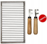 NIERDZEWNY RUSZT GRILLOWY NA GRILLA NA KAŻDY WYMIAR + RĄCZKI GRATIS! 5MM