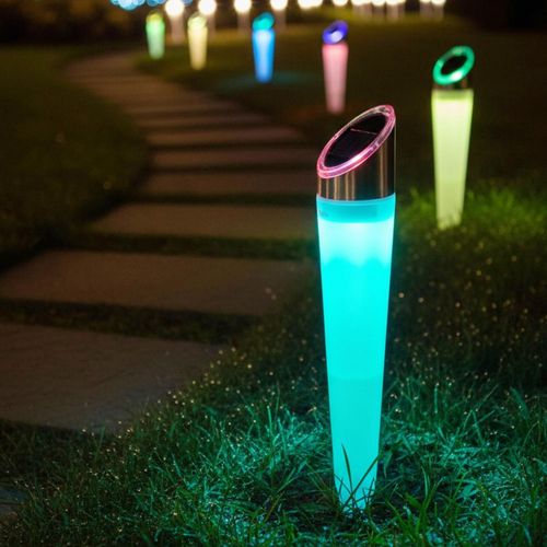 LAMPA SOLARNA PATHWAY 4LED 2 KOLORY 32,5CM na Arena.pl