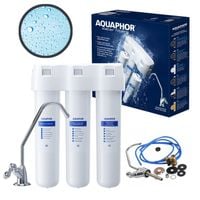 Aquaphor FILTR WODY PITNEJ pod zlew KRYSZTAŁ A na chlor rdzę i MĘTNĄ WODĘ