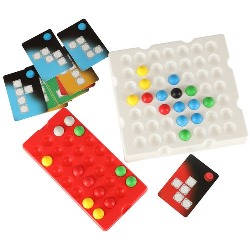 DLA DZIECI  GRA LOGICZNA PLANSZOWA 46 ELEMENTÓW na Arena.pl