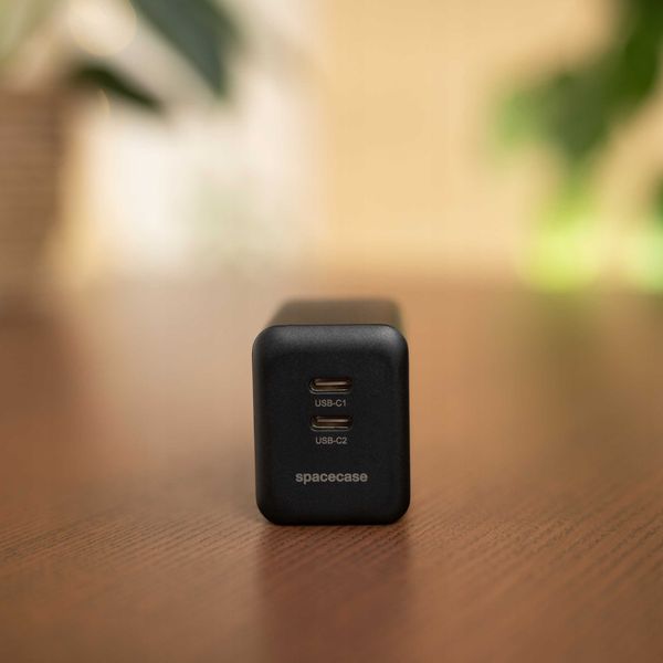 Spacecase Usb Charger 45W Gan Sc006B Black zdjęcie 7