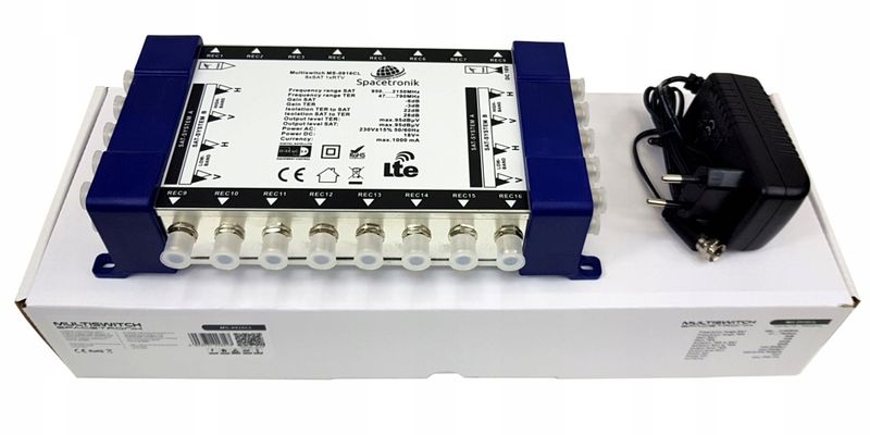 Multiswitch Spacetronik Pro Series MS-0924CL 9/24C zdjęcie 4