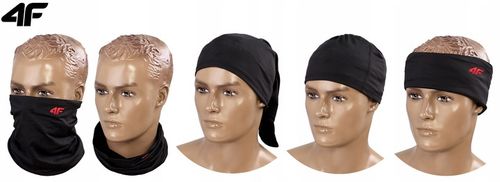 4F KOMPLET CZAPKA MĘSKA DAMSKA + KOMIN CHUSTA SZAL JESIENNY ZIMOWY na Arena.pl