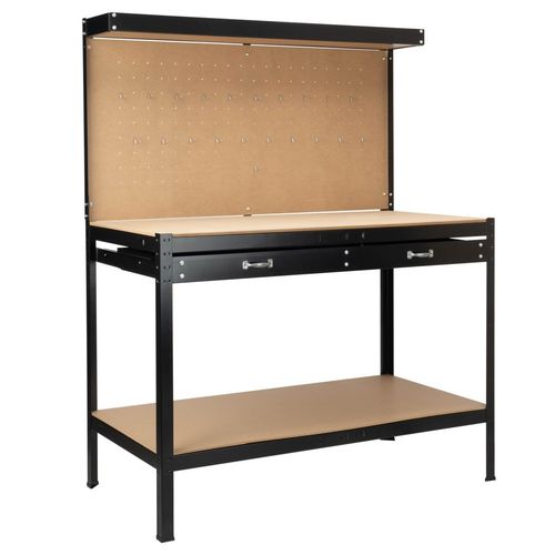 Stół warsztatowy HORTEN czarny na Arena.pl