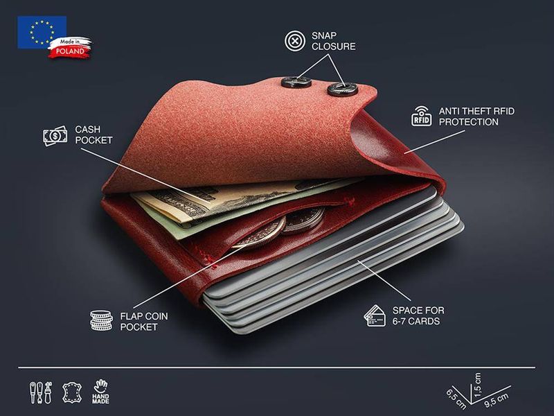 Portfel HOBBY - Insider line 1726 zdjęcie 3