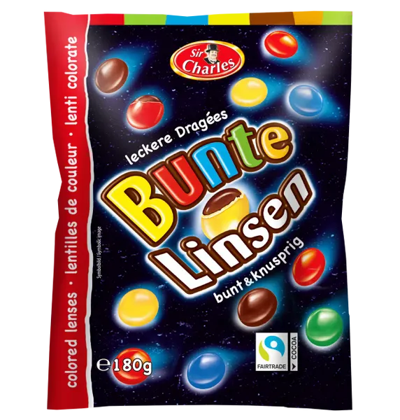 SirCharles Bunte Linsen 180 g zdjęcie 1