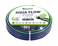 WĄŻ OGRODOWY Vimenn 6 WARSTW 1/2" 25m AQUA FLOW PLUS POLSKI