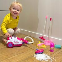 ZESTAW SPRZATAJĄCY ODKURZACZ FUNKCJA SSANIA Z DŹWIĘKIEM + AKCESORIA WOOPIE