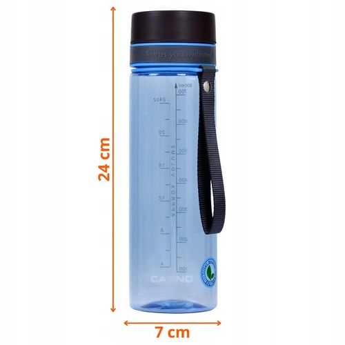 Butelka na wodę bidon tritan BPAfree Casno 800 ml na Arena.pl