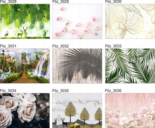 FOTOTAPETA mur ściana w liściach rośliny natura na Arena.pl