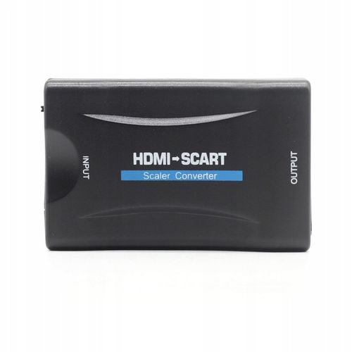 Konwerter Adapter HDMI 1080P 50Hz/60Hz na SCART Sygnał Cyfrowy Na Analogowy na Arena.pl