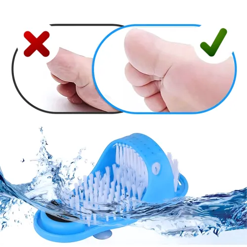 Szczotka Myjka Masażer do Mycia Stóp Pumeks do Pięt pod Prysznic Klapek na Arena.pl