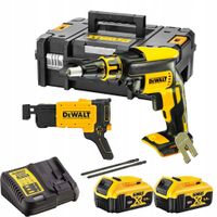 DEWALT WKRĘTARKA DO PŁYT KARTONOWO - GIPSOWYCH 18V 30Nm 2 x 5,0Ah LI-ION BR