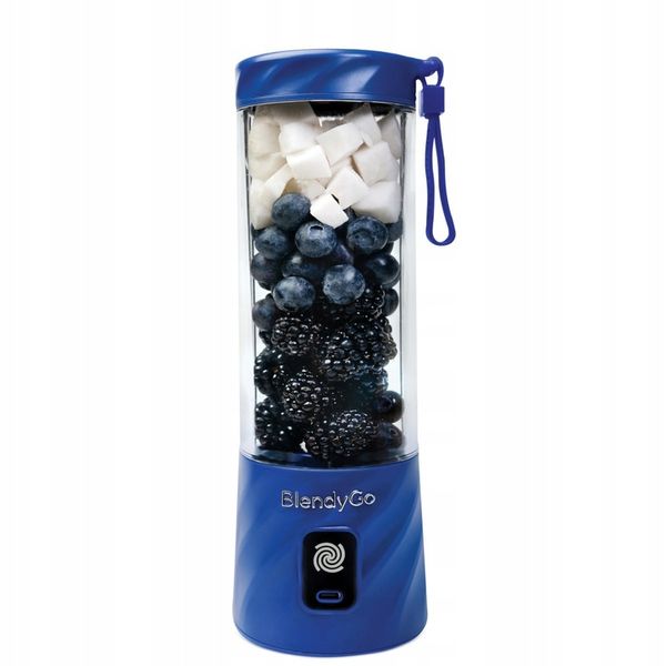 Oryginalny Blender BlendyGo 3 Bezprzewodowy Niebieski|Kielichowy |Przenośny zdjęcie 2