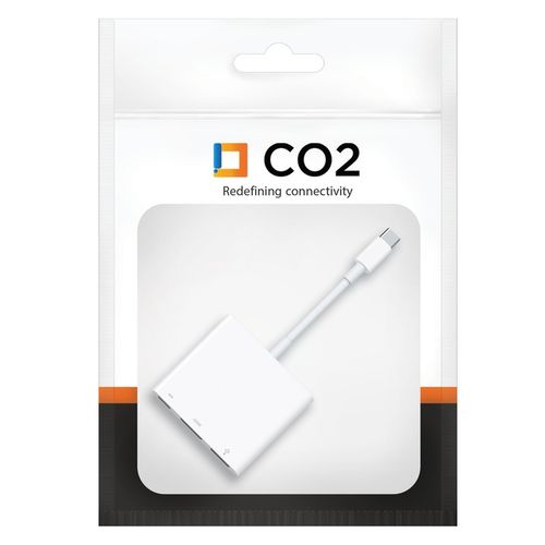 PRZEJŚCIÓWKA ADAPTER KABEL USB-C HDMI HUB 3W1 USB TYP C USB FULL HD MHL 4K na Arena.pl