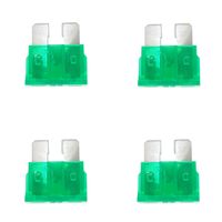 4x 30A samochodowy bezpiecznik nożowy płytkowy 19mm standard ATO ATC