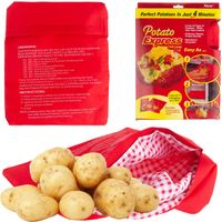 bb60 kieszeń do pieczenia ziemniaków w mikrofalówce potato express 4 minuty
