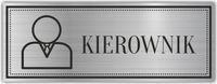 Tabliczka Grawerowana KIEROWNIK ZARZĄDCA SEKRETARZ
