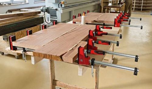 ścisk stolarski połnowymiarowy regulowany 800*95mm. - by kre80-2k na Arena.pl