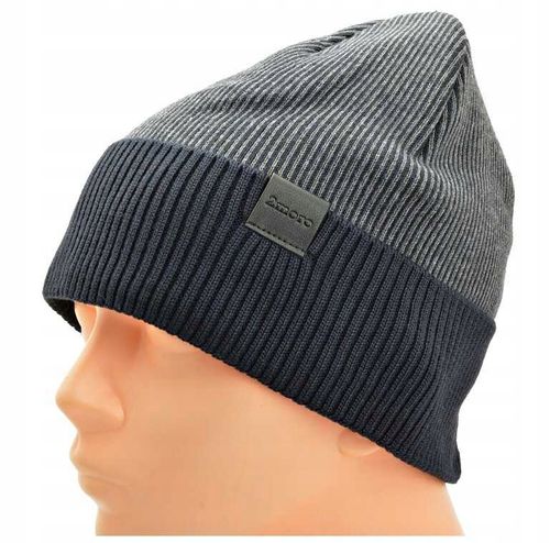 Męska CZAPKA ZIMOWA L/XL Akryl - na zimę - POLAR na Arena.pl