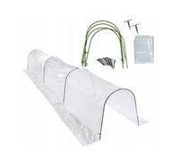 TUNEL OGRODOWY FOLIOWY FOLIA MINI SZKLARNIA 1,8X10M FOLIAK DO UPRAWY ROŚLIN