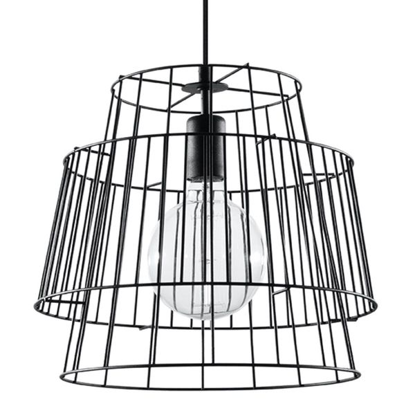 Lampa wisząca GATE czarny zdjęcie 1