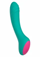 savage g-spot vibrator silikonowy, 10 trybow, wodoodporny, usb
