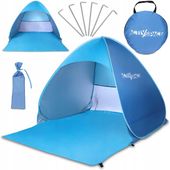 NAMIOT PLAŻOWY SAMOROZKŁADAJĄCY PARAWAN NA PLAŻĘ BASN DO OGRODU DUŻY XXL AS