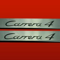 Listwa progowa PORSCHE 911 996 CARRERA 4 Stal nierdzewna 304 połysk 2szt