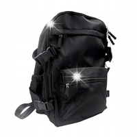 Setty Urban Plecak podróżny kabinowy kompresyjny 40x20x25cm czarny + pompka