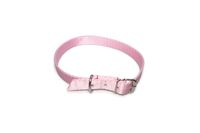 A-011 OBROŻA DLA PSA TAŚMA 25MM 44-59CM Kolor - Jasny róż