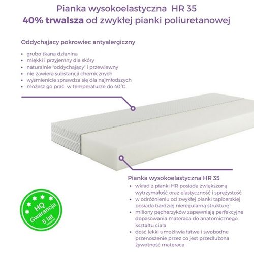 Komfortowy materac Posejdon na Arena.pl