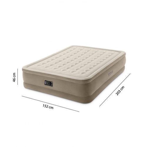 Materac dmuchany 203x152cm z pompką Intex 64458 na Arena.pl