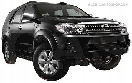 Toyota Fortuner - Chromowane Listwy Grill Atrapy Zderzaka Tuning na Arena.pl
