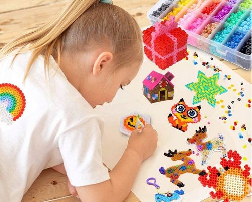 Koraliki Do Prasowania Szablony Prasowanka Zestaw Szablony Kuferek Brelok na Arena.pl