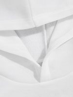 BLUZA MĘSKA Z NADRUKIEM NA PLECACH BIAŁA SHEIN XXL