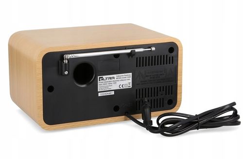 Radio Eltra Mewa FM/LW jasne srebrne drewno retro na Arena.pl