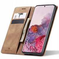 ELEGANCKIE ETUI Z KLAPKĄ SPACECASE WALLET SKÓRZANE CASE DO GALAXY S20 ULTRA
