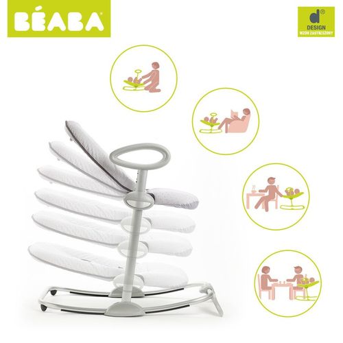 Beaba "Bouncer Up&Down II" Leżaczek blue na Arena.pl