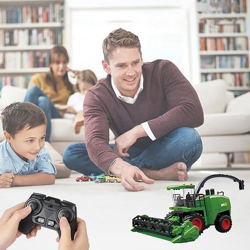 TRAKTOR ZDALNIE STEROWANY CIĄGNIK Z PRZYCZEPĄ RC na PILOTA 2W1 na Arena.pl