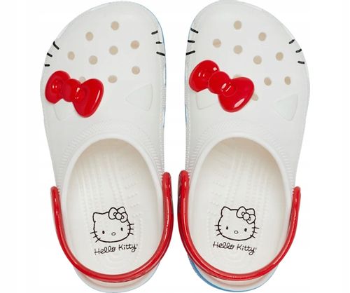 Dziecięce Buty Chodaki Crocs Classic Hello Kitty 209469 Clog 27-28 na Arena.pl