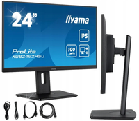 Monitor LED IIYAMA XUB2492HSU-B6 24 cale IPS HDMI DP USB 0,4ms 100Hz