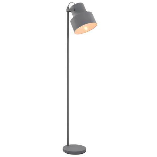 Lampa Podłogowa, Metalowa, Szara, E27 na Arena.pl