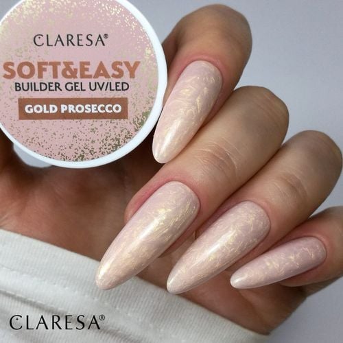 Claresa żel budujący Soft&Easy gold prosecco 45g na Arena.pl